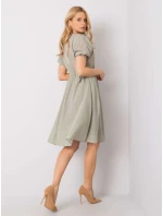 Šaty 217 SK 25663.03 khaki Šaty 217 SK 25663.03 khaki