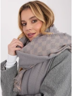 Szalik AT SZ model 21801738 szaro różowy - FPrice Szalik AT SZ model 21801738 szaro różowy - FPrice