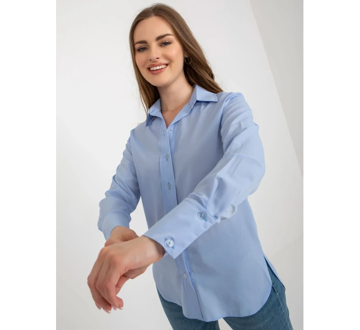 Košile LK KS 508148.12P světle modrá