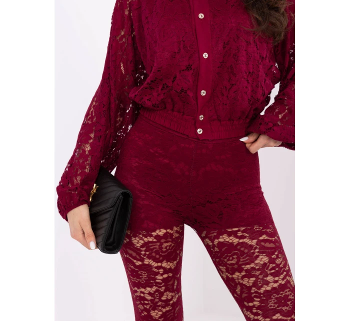 MI SP kalhoty K87.55 bordó MI SP kalhoty K87.55 bordó