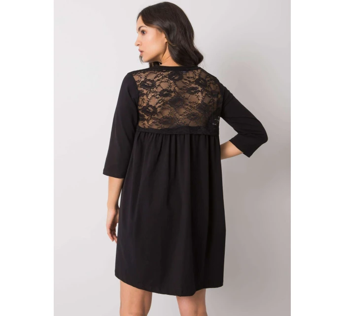 Šaty RV SK model 16328028 černá - FPrice Šaty RV SK model 16328028 černá - FPrice