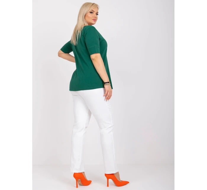 Tričko RV TS 6330.92P tmavě zelená