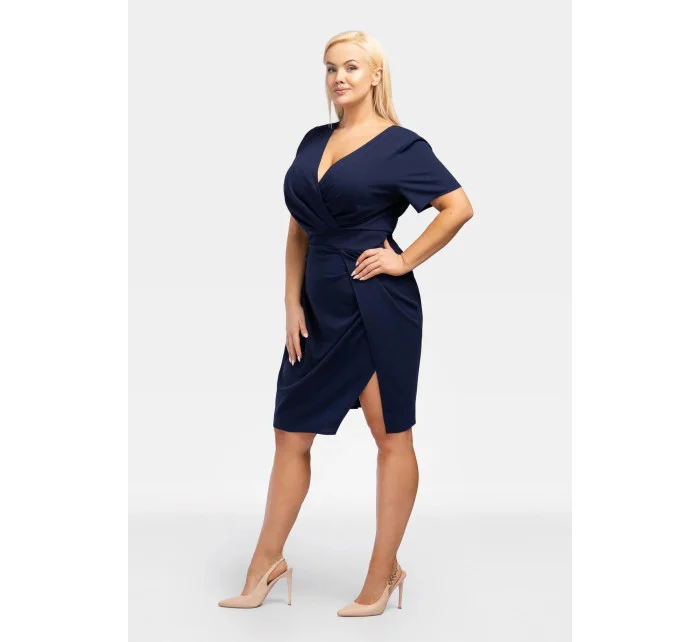 Dámské šaty model 18587035 modré - Karko