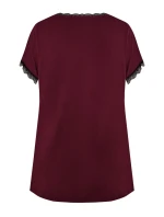 Hladká dámská halenka model 18449396 - MEFEMI BY NIPPLEX