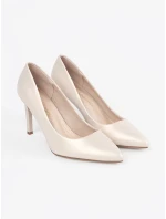 Trendy lodičky dámské Jasnobeżowy na jehlovém podpatku Trendy lodičky dámské Jasnobeżowy na jehlovém podpatku