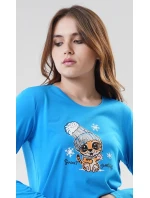 Dámské pyžamo dlouhé Tygřík