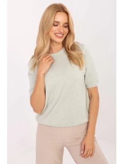 Svetr s krátkým rukávem  model 216753 Factory Price