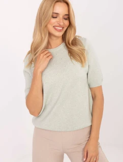 Svetr s krátkým rukávem  model 216753 Factory Price