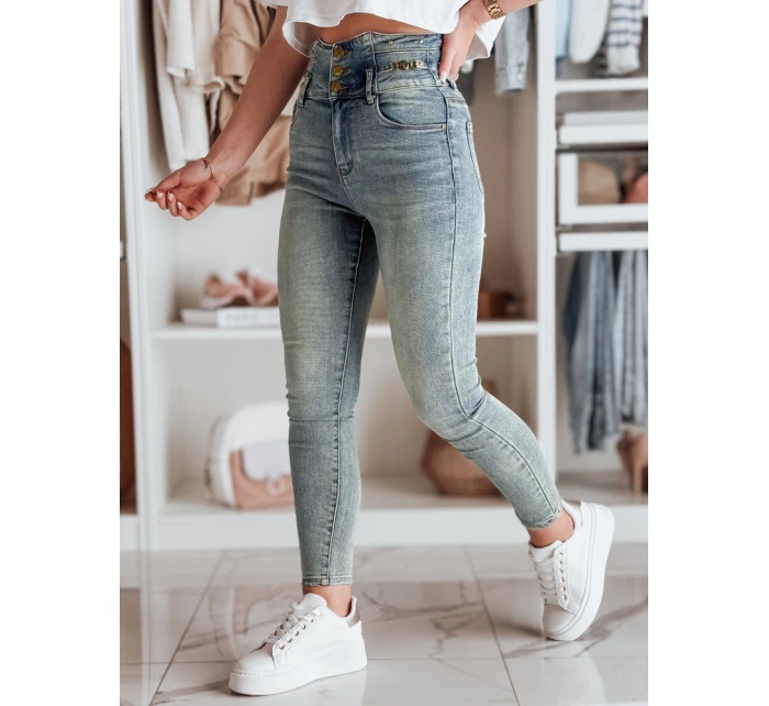 Dámské úzké džíny STOLINE blue FashionStreet UY2479