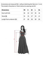 641-5 VIVIENNE korzetové rozšiřující se midi šaty s páskem – černé 641-5 VIVIENNE korzetové rozšiřující se midi šaty s páskem – černé