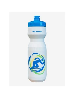 Bidon na kolo Rockbros DCBT69B bílý a modrý