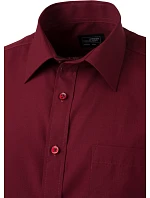 Daiber JN 680 Popelínová košile s krátkým rukávem 02.0680 red Daiber JN 680 Popelínová košile s krátkým rukávem 02.0680 red