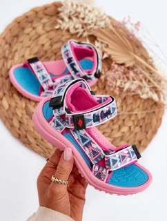 Dětské sandálky model 21649022 Růžové - Lee Cooper