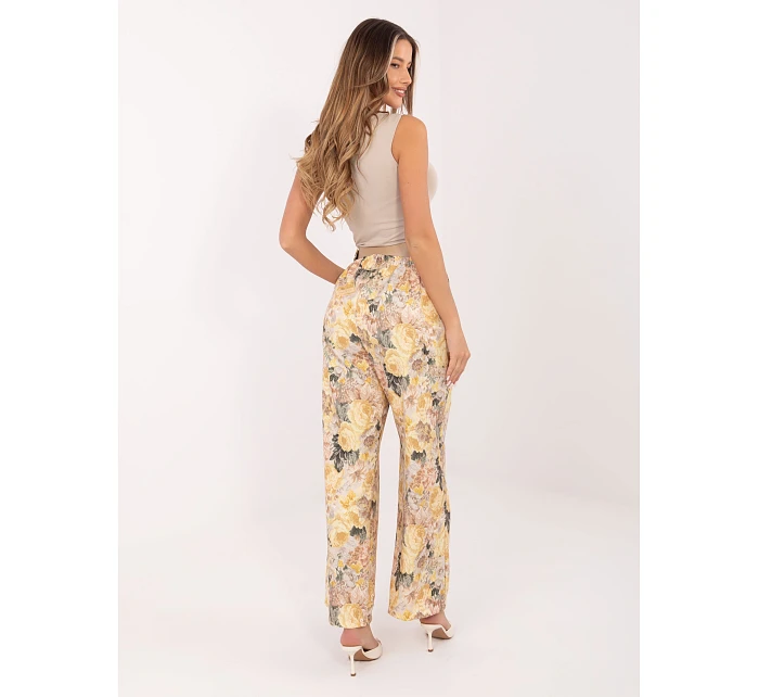 Spodnie IT SP model 22074627 żółty - FPrice