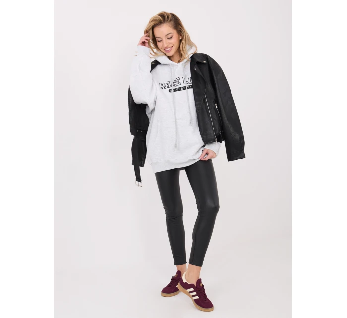 WT BL mikina A1066.53 světle šedá