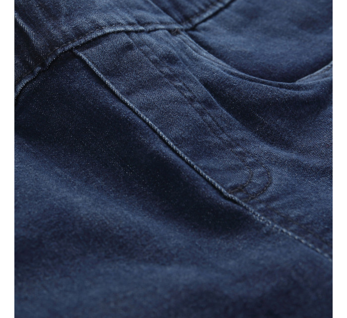 Dětské kalhoty džíny ALPINE PRO ALFO mood indigo varianta pb