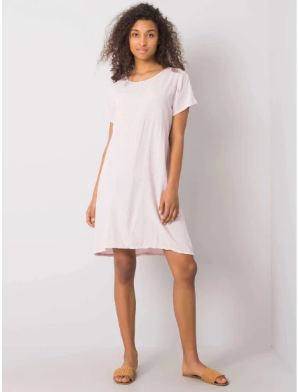 Dámské šaty DHJ SK model 18153550 světle růžové - FPrice