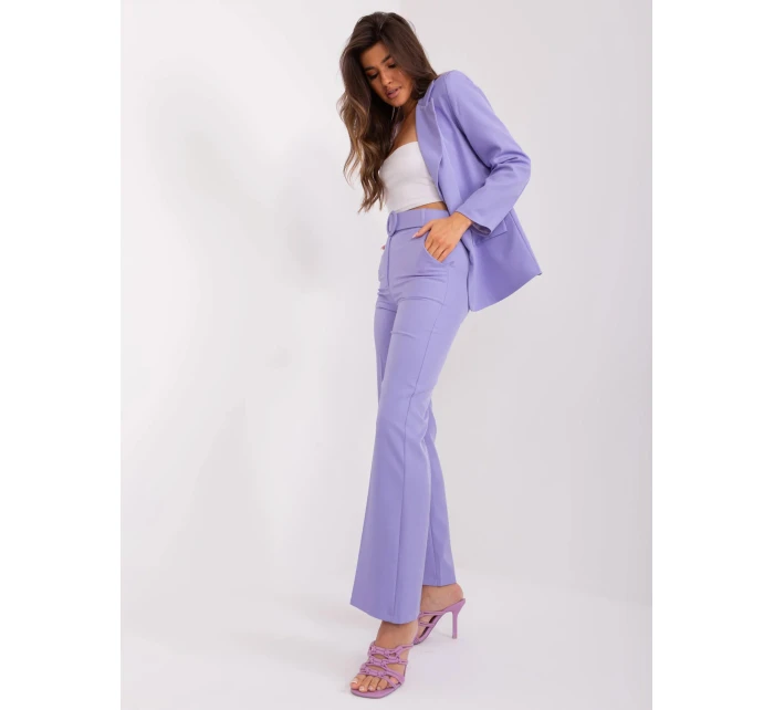 Kalhoty DHJ SP 18737.19 světle fialové -FPrice