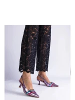 Lodičky na jehlách  fialové model 21399702 - Bellamica