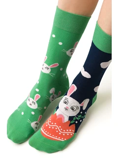 Dámské asymetrické ponožky 078