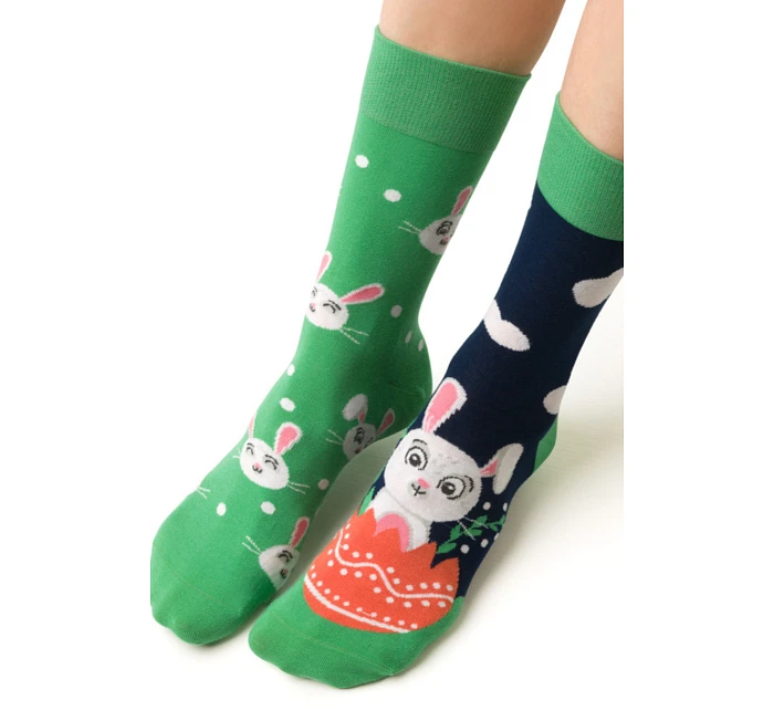 Dámské asymetrické ponožky 078