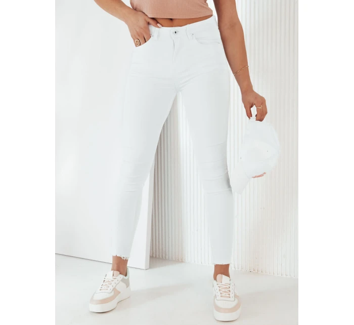 Dámské džínové kalhoty white model 21974503 - Dstreet Dámské džínové kalhoty white model 21974503 - Dstreet