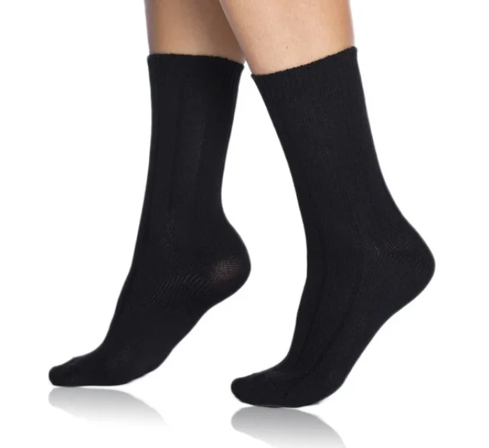 Zimní bambusové ponožky BAMBUS  SOCKS  černá model 18866839 - Bellinda