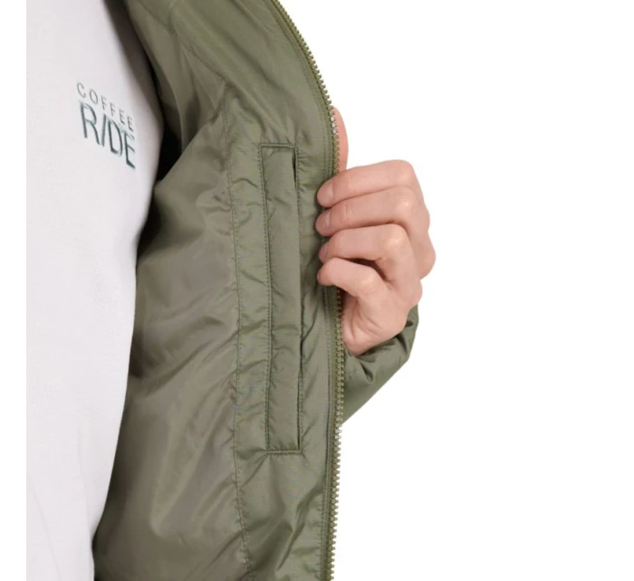 Pánská péřová bunda 4F M0708 khaki 4FRAW25TDJAM0708 43S pánské