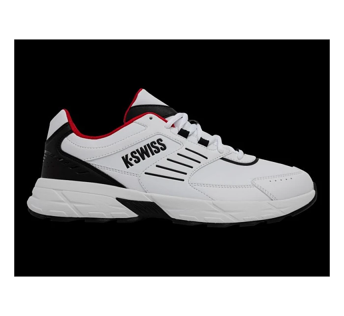 Tenisky K-swiss FARIO LTH WHITE/BLACK/MARS RED-M (04778-122-M)