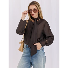 Koszula IT KS model 22174359 ciemny brązowy - FPrice