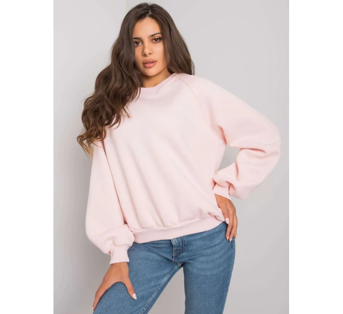 Mikina RV BL 6758.50P světle růžová