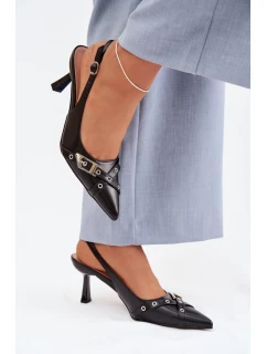 Sandály na podpatku  model 225227 Step in style