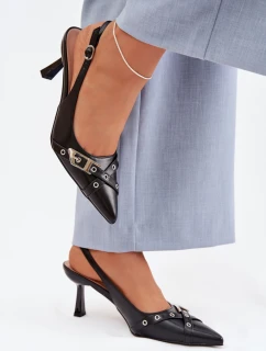 Sandály na podpatku  model 225227 Step in style