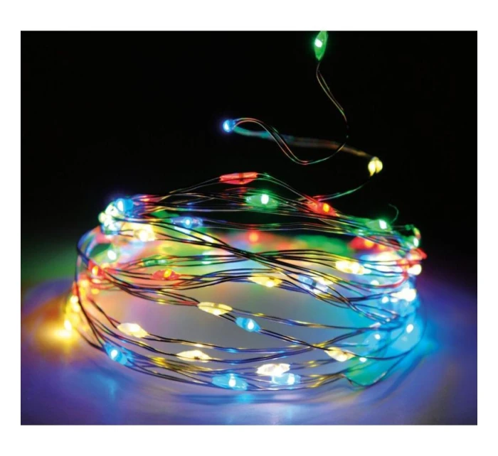 DRÁTĚNÉ SVĚTLO GIRLANDA 240 VEDL VÍCEBAREVNÝ