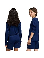 Adidas Entrada 26 dětské tričko s dlouhým rukávem tmavě modré KF5877 Adidas Entrada 26 dětské tričko s dlouhým rukávem tmavě modré KF5877