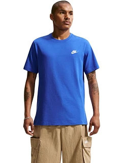 Pánské tričko Nike Club Tee blue AR4997 480