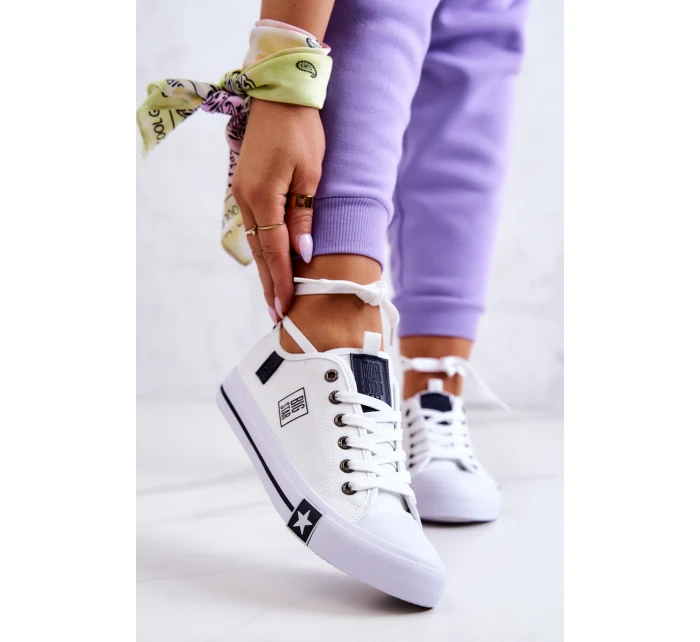 Klasické nízké tenisky Big Star JJ274255 Bílé