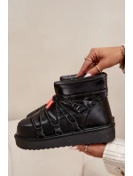 Dámské sněhule D.Franklin na platformě – černé Dámské sněhule D.Franklin na platformě – černé