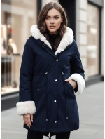 Dámská zimní bunda navy blue Dstreet model 21982597 - FashionStreet