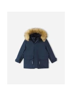 Reimatec dětská zimní bunda Reima Mutka zateplená nepromokavá tmavě modrá (5100037B-6980)