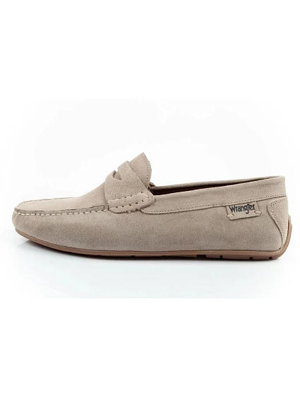 buty męskie  Suede  beżowe model 22002188 - Wrangler