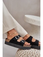 Dámské sandály na masivní platformě se černé model 21685371 - Boto Dámské sandály na masivní platformě se černé model 21685371 - Boto