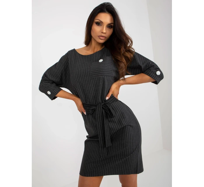 Dámské šaty LK SK 507724 tmavě šedé