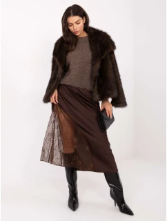 Spódnica MI SD model 21747076 brązowy - FPrice