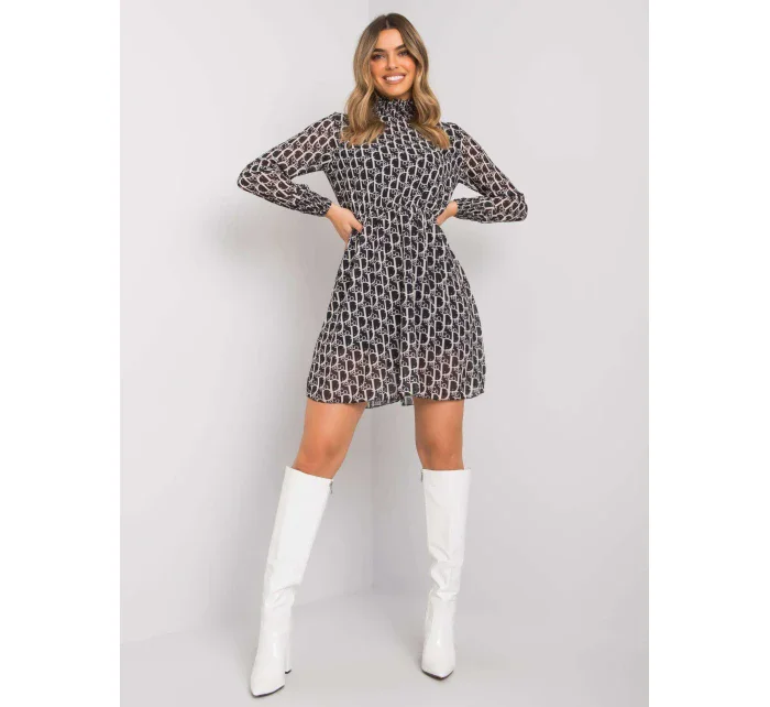 WN SK 18951 šaty.41X černobíle