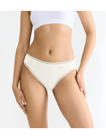SLOGGI GO CRUSH – 3× tanga s vysokým výstřihem z organické bavlny Sloggi