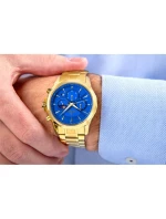 Pánské hodinky Chronograph Sapphire Gold Blue model 21807487 - Giewont Pánské hodinky Chronograph Sapphire Gold Blue model 21807487 - Giewont