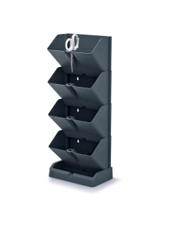 VERTIKÁLNÍ ZAHRADNÍ KVĚTINY STOJÍCÍ ANTHRACITE dětské