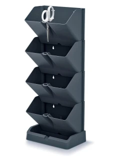 VERTIKÁLNÍ ZAHRADNÍ KVĚTINY STOJÍCÍ ANTHRACITE dětské