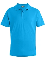 Pánské piqué polo "Superior" 40. turquoise model 22419014 - Promodoro Pánské piqué polo "Superior" 40. turquoise model 22419014 - Promodoro